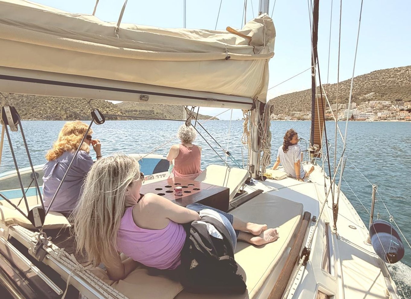 Nafplio Sun Sail Cruises | halvprivat halvdag | med måltid
