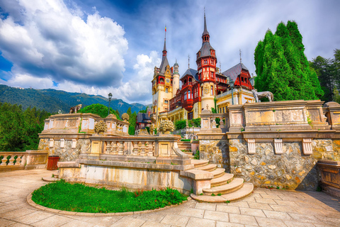 From Bucharest: Cantacuzino, Bran and Peles Castle Tour