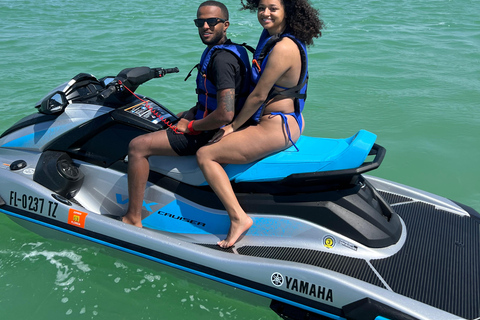 St. Pete: Guided Jet Ski Tour with Island Hopping