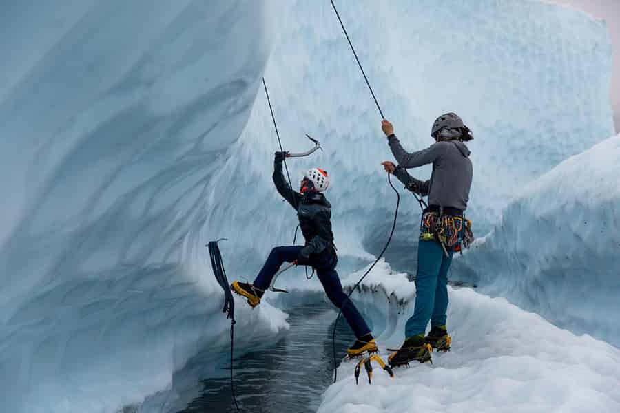 Matanuska-Gletscher: Eisklettern im Hinterland. Foto: GetYourGuide