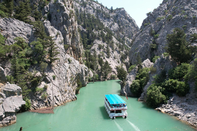Alanya: Side Ancient City, Green Canyon, Waterfall & Dinner