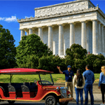 Washington DC: tour guidato in golf cart elettrico dei monumenti e della storia americana