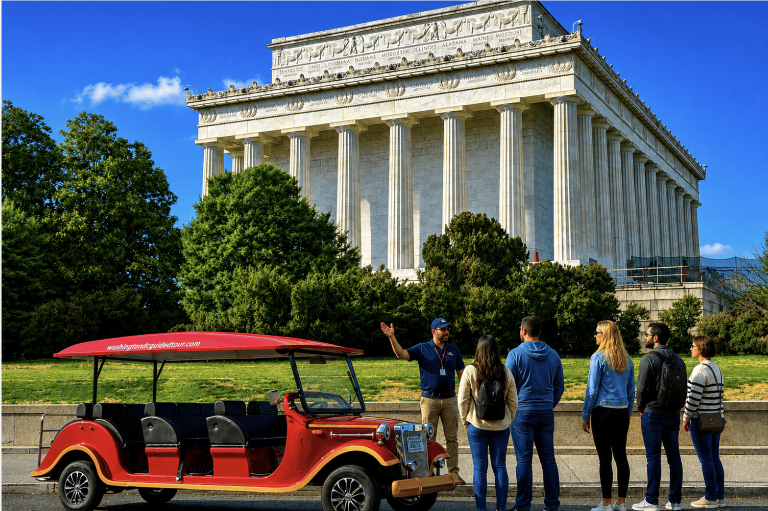 Washington DC: Geführte E-Cart-Tour zu Denkmälern und amerikanischer Geschichte
