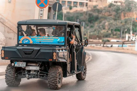 Malta: Excursão de 1 dia de Buggy a Gozo com almoço e cruzeiro guiado