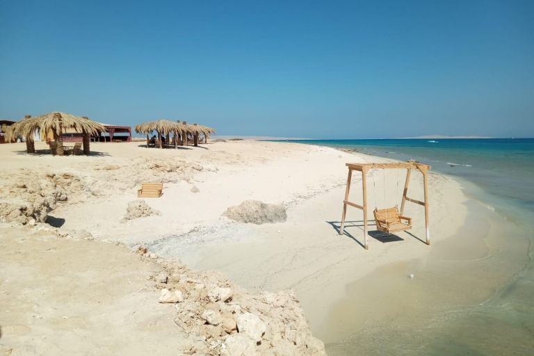 Hurghada: Luksusowy wypad do zatoki Orange i na wyspę Nemo - cały dzieńHurghada: Prywatna luksusowa łódź na wyspy Orange i Magawish
