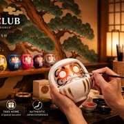 Osaka: Authentic Japanese Daruma Painting Experience