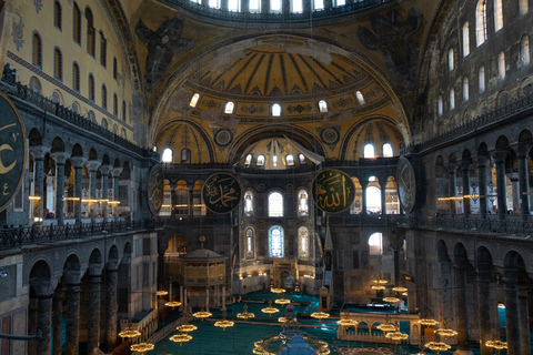 Istanbul : Visite de Sainte-Sophie et de la Citerne Basilique avec billets