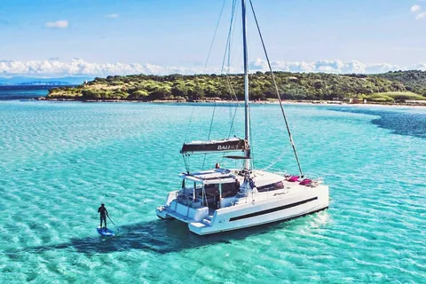 From Panormo: Luxe Sailing Cruise with Lunch and Drinks