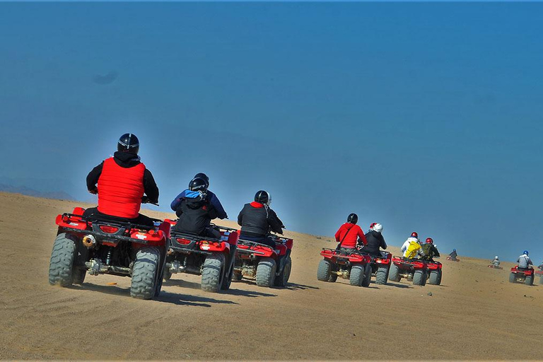 Hurghada: Safari no deserto de 5 horas em moto-quatro e churrascoPasseio de quadriciclo de 2 horas