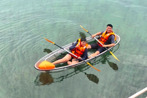 Balade en poisson mouche et expérience en kayak transparent à Coron Palawan