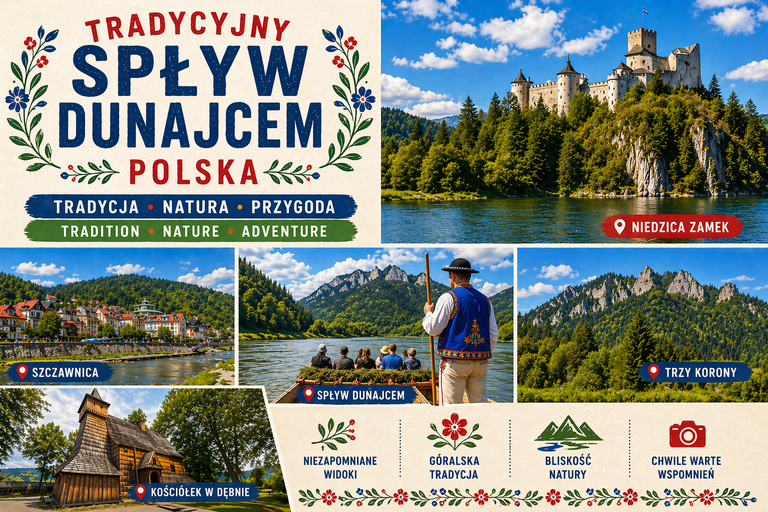 from Zakopane: Traditional Dunajec River Rafting - Poland