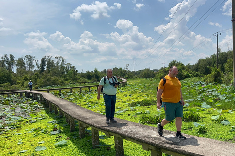 Authentieke Mekong Delta My Tho fietsavonturentourLunch is inbegrepen