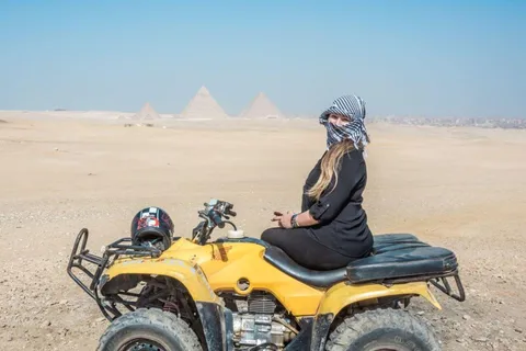 Kairo: Pyramiderna: Pyramiderna, kamelridning, shoppingtur med ATV-alternativ
