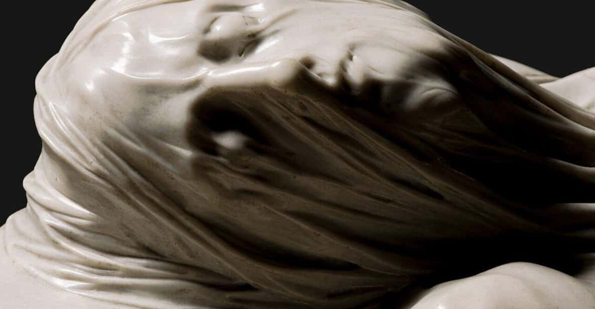 ナポリのヴェールをかぶったキリスト像または 3D カラヴァッジョ像