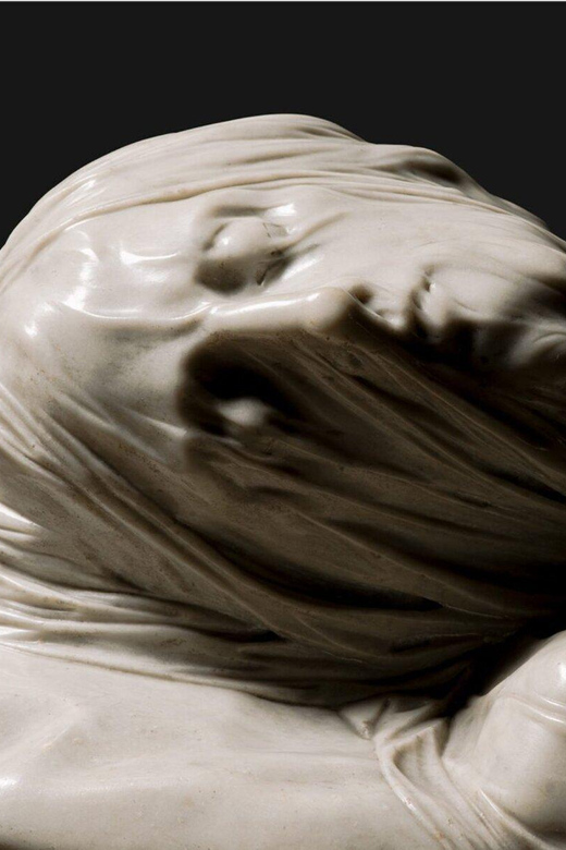 StrangeLove キリスト像 ナポリのヴェールをかぶったキリスト像または 3D カラヴァッジョ