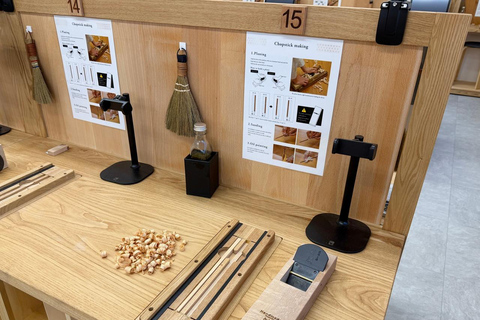 Tokyo: Chopstick Making Workshop in Ginza (Opened Nov. 2025)