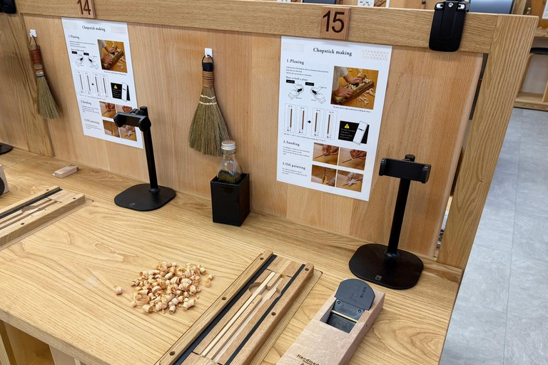 Tokyo: Chopstick Making Workshop in Ginza (Opened Nov. 2025)