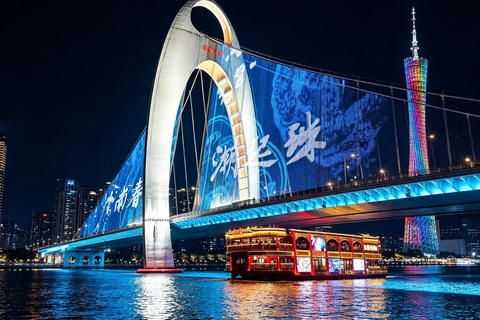 Guangzhou: Evening Cruise with Live Show