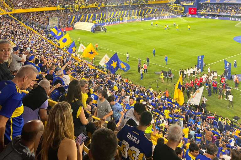 Tickets for the Boca Juniors game at La Bombonera