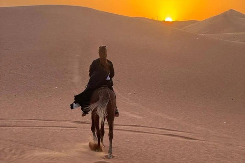 Riyadh: Guided Horseback Riding Tour with photography & Tea Price per person including transportation