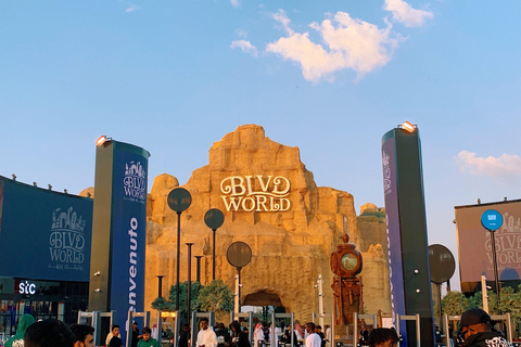 Riyadh: Boulevard World Tour and Saudi Meal Boulevard tour (Private