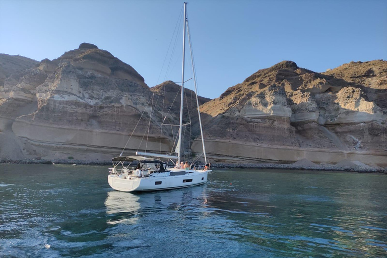 Santorini: Luxury Private Sailing Cruise Experience Evening Cruise