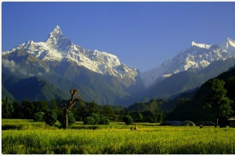 Nepal: Trilha do acampamento base do Annapurna (ABC) saindo de KatmanduNepal: Caminhada pelo acampamento base do Annapurna saindo de Katmandu