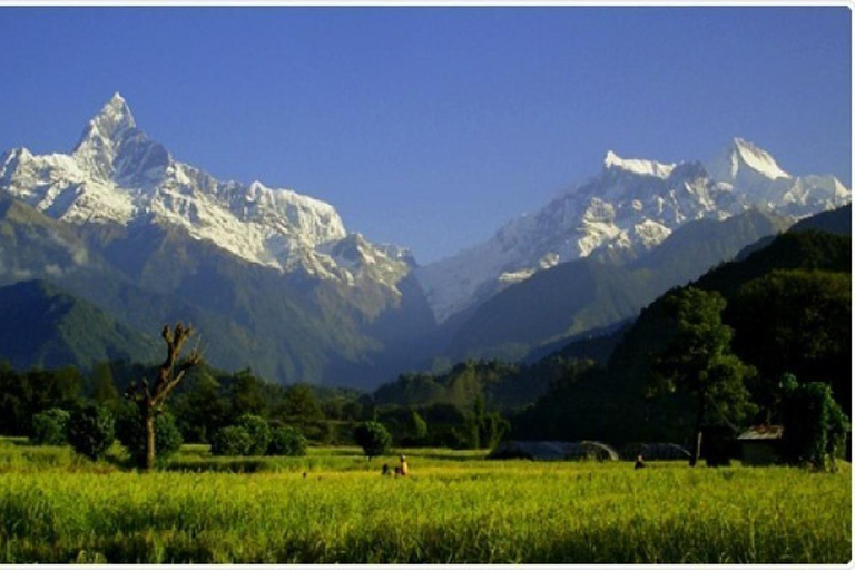 Nepal: Trilha do acampamento base do Annapurna (ABC) saindo de KatmanduNepal: Caminhada pelo acampamento base do Annapurna saindo de Katmandu