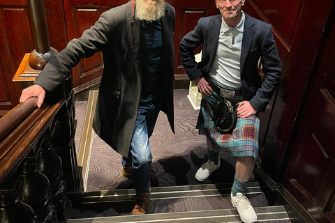 Glasgow :Go Drinking whisky with a Scotsman.