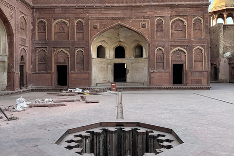 Au départ de Delhi, visite du Taj Mahal au lever du soleil avec conservation des éléphantsVoiture + chauffeur + guide + droits d&#039;entrée + déjeuner.