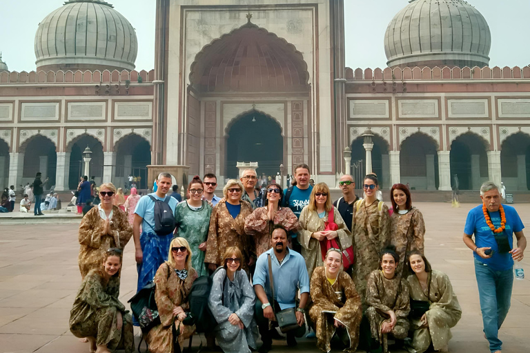 Excursión de 8 horas por los Templos y Lugares Espirituales de DelhiGuía en directo + Coche AC