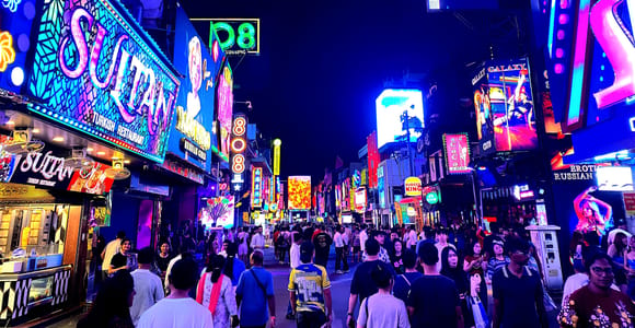 Pattaya: Rooftop, Clubs & Night Market Tour by EPIC