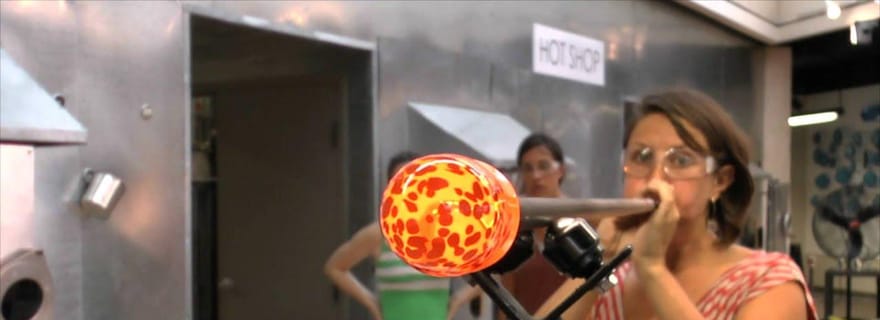 Soufflage de verre à Prague