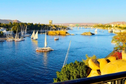 Asuan: Felucca przejażdżka po Nilu z posiłkami
