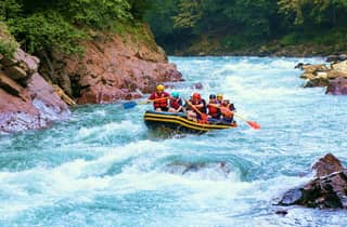 Einsteigerfreundliches Rafting-Abenteuer auf dem Trishuli-Fluss