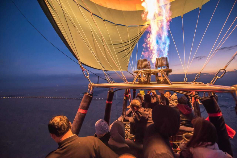 Luxor: Fahrt im Heißluftballon