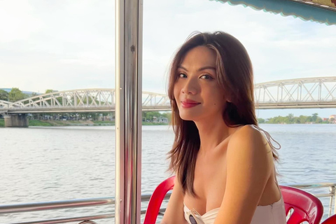 Hue: Romantic Sunset Cruise on Perfume River with Tea-Break