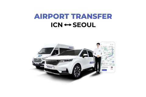 Seoul: Private Transfer l Airport to/from Seoul Incheon Airport → Seoul (up to 7 people)