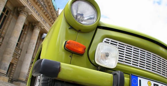 Leipzig: 90-minütige Trabi-Stadtführung