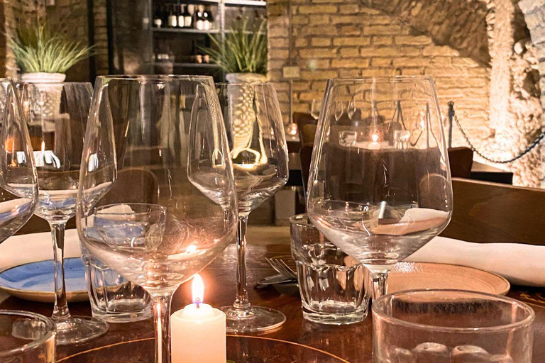 Rome: Exclusive Candlelight dinner in Agrippa's Roman Bath Shared Dinner