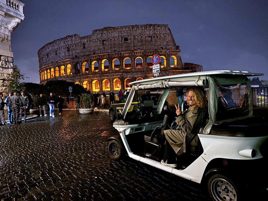 Rom: Private Golfcart-Tour, kaiserliche Stadt, Hotelabholung Rom: Private ...