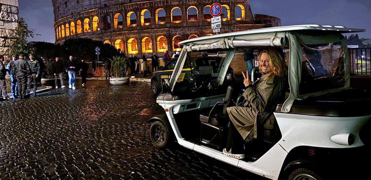 Rom: Private Golfcart-Tour, kaiserliche Stadt, Hotelabholung Rom: Private Golfcart-Tour, kaiserliche Stadt, Hotelabholung