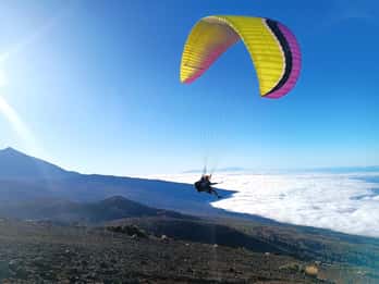 Paragliding from Teide (day/sunset), Puerto de la Cruz