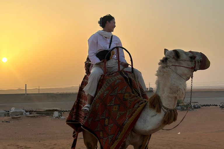 Riyadh:Red Sand Dunes camel ride&Quad&Sandboarding Adventure Private Tour with pick up and drop off from your location