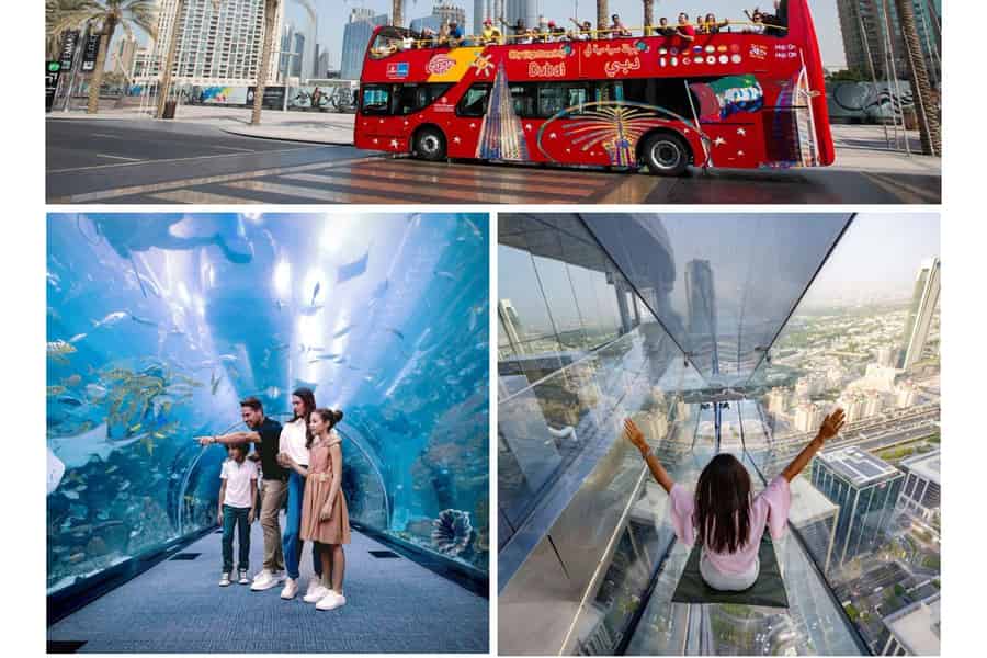 City Sightseeing Dubai HOHO Bustour, Aquarium Tunnel & mehr. Foto: GetYourGuide City Sightseeing Dubai HOHO Bustour, Aquarium Tunnel & mehr. Foto: GetYourGuide