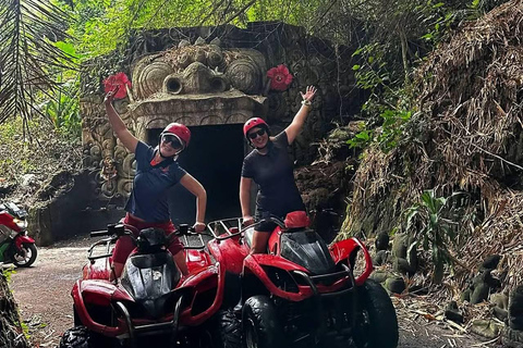 Ubud: Jungle ATV Adventure with Barong Cave & Rice Fields ATV Ride with Private Hotel Transfer - Ubud area