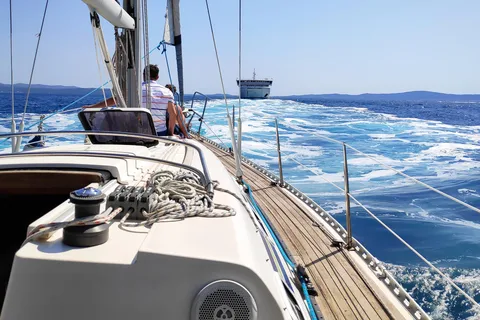 Split: Half Day Sailing Tour with Swim Stop, Snacks and Wine