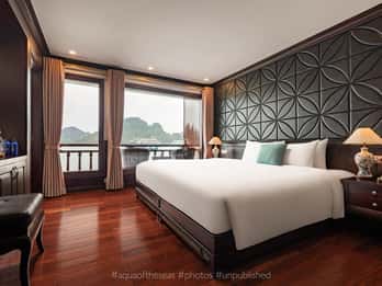2-Day: Halong Lan Ha Bay 5 Stars Cruises w/Balcony & Bathtub