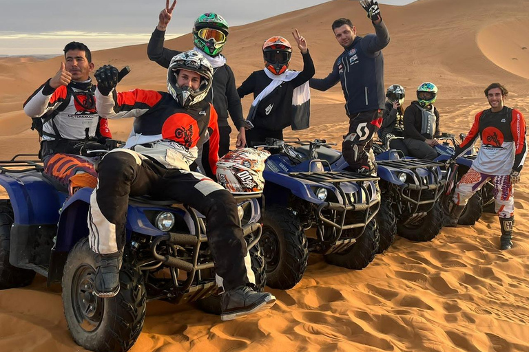 Agadir: Wlidoun Sand Dunes Quad Biking Tour with Pickup