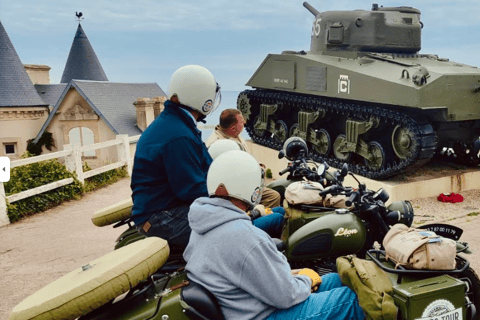 From Bayeux: Full Day D-Day Landing Beaches Sidecar Tour